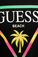 Guess Ανδρικό T-Shirt New Triangle Palm F6GI09J1314-JBLK Μαύρο
