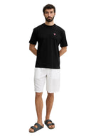 Guess Ανδρικό T-Shirt New Basic F6GI11K8HM4-JBLK Μαύρο