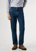 Pepe Jeans Παντελόνι Ανδρικό Essentials Tapered Stanley Jeans PM20839965CB2-000 Μπλε