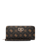 Guess Γυναικείο Πορτοφόλι Emelie Logo Slg SWGP9928146-Espresso Logo