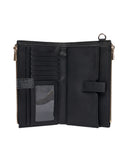 Guess Γυναικείο Πορτοφόλι Lauren II SWSG7459157-Coal Logo