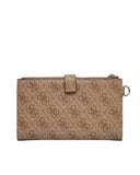 Guess Γυναικείο Πορτοφόλι Lauren II SWSG7459157-Latte Logo