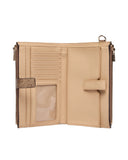 Guess Γυναικείο Πορτοφόλι Lauren II SWSG7459157-Latte Logo