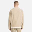 Timberland Ανδρικό Μπουφάν Stratham Durable Water Repellent Cotton Bomber TB0A4495Y94 Μπεζ