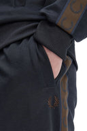 Fred Perry Ανδρικό  Παντελόνι Φόρμας Contrast Tape Track Pant T5507-40A Μπλε