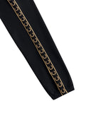 Fred Perry Ανδρικό  Παντελόνι Φόρμας Contrast Tape Track Pant T5507-90A Μαύρο