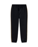 Fred Perry Ανδρικό  Παντελόνι Φόρμας Contrast Tape Track Pant T5507-90A Μαύρο