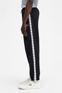 Fred Perry Ανδρικό  Παντελόνι Φόρμας Taped Track Pant T5510-102 Black