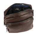 US. Polo Assn. Ανδρικό Τσαντάκι Ώμου Free Spirit Crossbody BAG BIUPQ8474MVP511 Καφέ