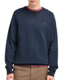 Timberland Ανδρικό Φούτερ LS Exeter River Basic Brushed Back Crew Sweatshirt  TB0A2BNKZ02 Μπλε
