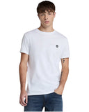 Timberland Ανδρικό T-Shirt Dunstan River Short-Sleeve TB0A2BPR100 Λευκό

