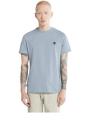 Timberland Ανδρική Μπλούζα SS Dunstan River Jersey Crew Tee Slim TB0A2BPR940 Σιέλ