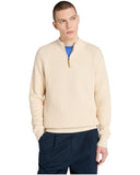 Timberland Ανδρικό Πουλόβερ Williams River Textured 1/4 Zip Sweater TB0A5M8PEFL Εκρού
