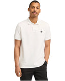 Timberland Ανδρική Μπλούζα SS Millers River Pique Polo TB0A6VDP100 Λευκό
