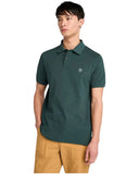 Timberland Ανδρική Μπλούζα SS Millers River Pique Polo TB0A6VDP317 Πράσινο
