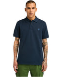 Timberland Ανδρική Μπλούζα SS Millers River Pique Polo TB0A6VDP433 Μπλε
