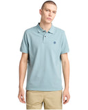 Timberland Ανδρική Μπλούζα SS Millers River Pique Polo TB0A6VDP758 Πετρόλ

