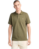 Timberland Ανδρική Μπλούζα SS Millers River Pique Polo TB0A6VDPA58 Πράσινο