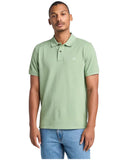 Timberland Ανδρική Μπλούζα SS Millers River Pique Polo TB0A6VDPEC6 Πράσινο