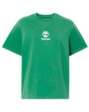 Timberland Ανδρικό T-Shirt Print Stack Logo TB0A6WWTA6Z Πράσινο
