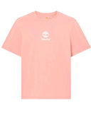 Timberland Ανδρικό T-Shirt Print Stack Logo TB0A6WWTR85 Ροζ
