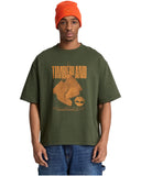 Timberland Ανδρικό T-Shirt Rugged Boot TBC0YHAJU31 Πράσινο