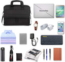 Υφασμάτινος Χαρτοφύλακας Taygeer 15,6' laptop 9,6L 1073 μαύρο