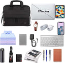 Υφασμάτινος Χαρτοφύλακας Taygeer 17'' laptop 21L 1073 μαύρο