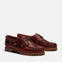 Timberland Γυναικεία Παπούτσια Δερμάτινα Authentic Boat Shoe TB0A19VAD57 Καφέ