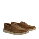 Timberland Ανδρικά Δερμάτινα Παπούτσια Portofino Pier Boat Shoe TBOA6CXMEW1 Μπεζ