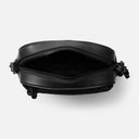 Timberland Ανδρικό Δερμάτινο Τσαντάκι Ώμου Tuck Leather Cross Body TB0A61D7001 Μαύρο