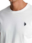 U.S. Polo Assn. Ανδρικό T-shirt Mick 6735949351-100 Λευκό