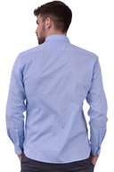U.S. Polo Assn. Ανδρικό Πουκάμισο  6711751371-130 Σιέλ