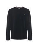 U.S. Polo Assn. Ανδρικό T-Shirt Μακρυμάνικο US44 168 002-1-199 Μαύρο