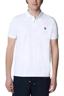 U.S. Polo Assn. Ανδρική Μπλούζα Polo Κοντομάνικη US43197036-100 Λευκό