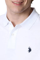 U.S. Polo Assn. Ανδρική Μπλούζα Polo Κοντομάνικη US43197036-100 Λευκό