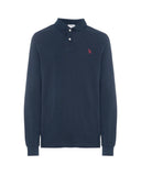 U.S. Polo Assn. Ανδρική Μπλούζα Μακρυμάνικη Polo US44 177 002-1-177 Μπλε
