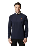 U.S. Polo Assn. Ανδρική Μπλούζα Μακρυμάνικη Polo US44 177 011-1-177 Μπλε