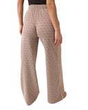 Guess Γυναικείο Παντελόνι Φόρμας Allover Jacquard V6BB31K7945-FNNH Μπεζ