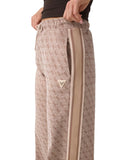 Guess Γυναικείο Παντελόνι Φόρμας Allover Jacquard V6BB31K7945-FNNH Μπεζ