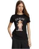 Guess Γυναικείο T-Shirt Fabrizia V6BI19K6749-JBLK Μαύρο