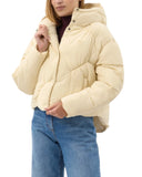 Guess Γυναικείο Μπουφάν Fausta Puffy Jacket V6BL01W4268-G1H6 Εκρού