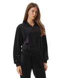 Guess Γυναικείο Φούτερ Half zip Amalia V6BQ08K6302-JBLK Μαύρο