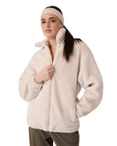 Guess Γυναικείο Μπουφάν Amalia Sherpa V6BQ25K6762-G9L9 Εκρού