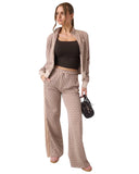 Guess Γυναικεία Ζακέτα Allover Jacquard V6BQ27K7946-FNNH Μπεζ