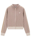 Guess Γυναικεία Ζακέτα Allover Jacquard V6BQ27K7946-FNNH Μπεζ