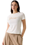 Guess Γυναικείο T-Shirt Circe V6GI01K2962-G106 Εκρού
