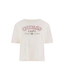 Guess Γυναικείο Boxy T-Shirt Arianna V6GI04K2965-G047 Εκρού