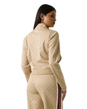 Guess Γυναικεία Ζακέτα 4G Jacquard V6GQ06K2957-FMC3 Μπεζ