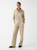 Guess Γυναικείο Παντελόνι Maya 4g Wide Leg V6RB09K2042-FNN0 Μπεζ